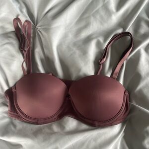 mauve push up bra
